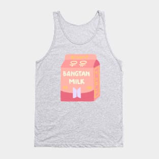 BTS milk box Tank Top